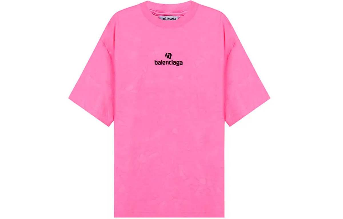 Balenciaga SS21 T Shirt Women's Pink Gift Recommendation