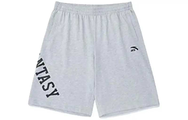 ANTA Life Collection Sports Shorts Men's Gray Heather Gray Moderate