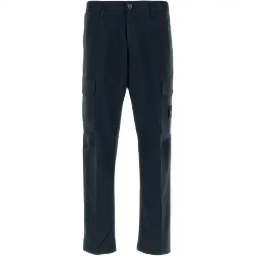 STONE ISLAND Logo Patch Stretched Trousers