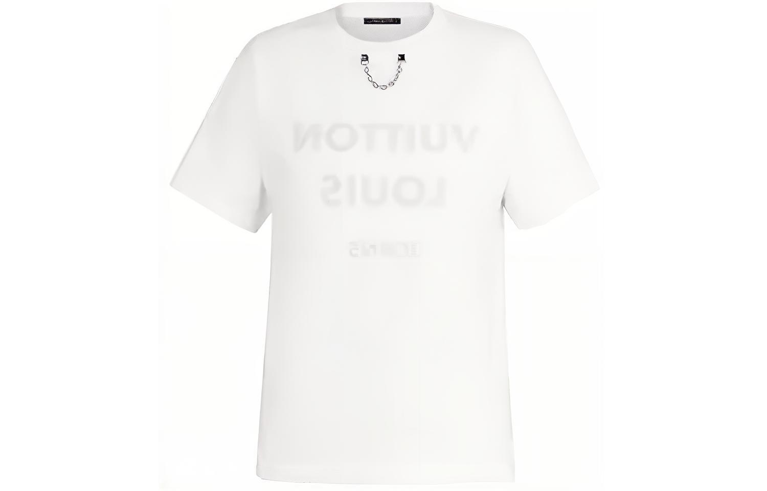 Женская футболка Louis Vuitton LOUIS VUITTON T (белая) — фото 1