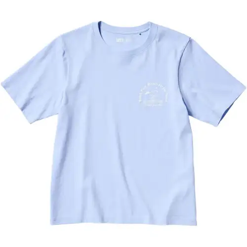 UNIQLO T Shirt Women's Light Blue
