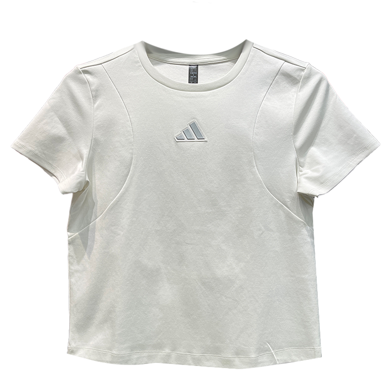 Женская футболка adidas Спортивная (белая)