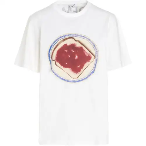 LOEWE Jam Print T Shirt 'White'