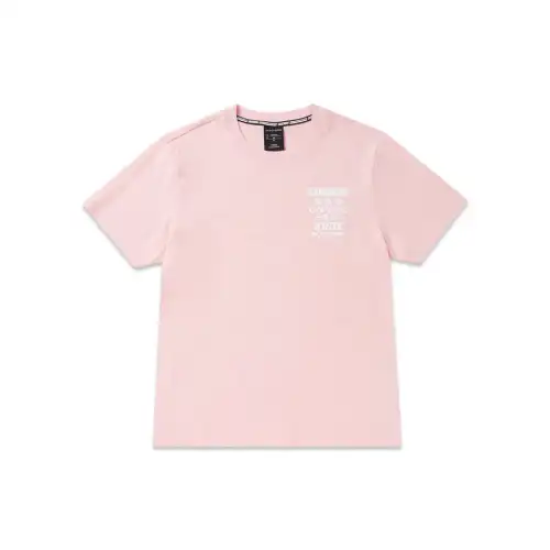 Skechers T Shirts Women's Coral Sea/008Z Crew Neck Moderate Straight Fit