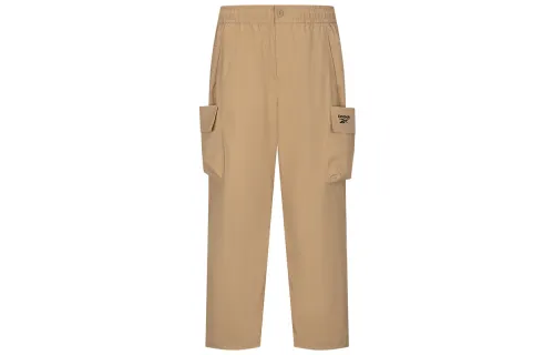 Reebok Casual Pants Unisex Yellow Khaki