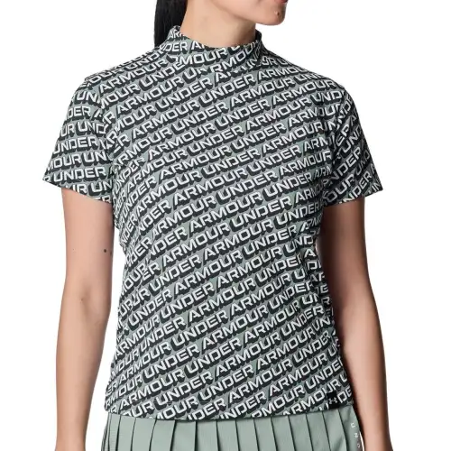 Under Armour Regular T Shirt Women's Silicone Green