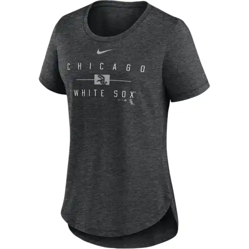 Nike Chicago White Sox Knockout Team Stack Women's Nike Mlb T-Shirt