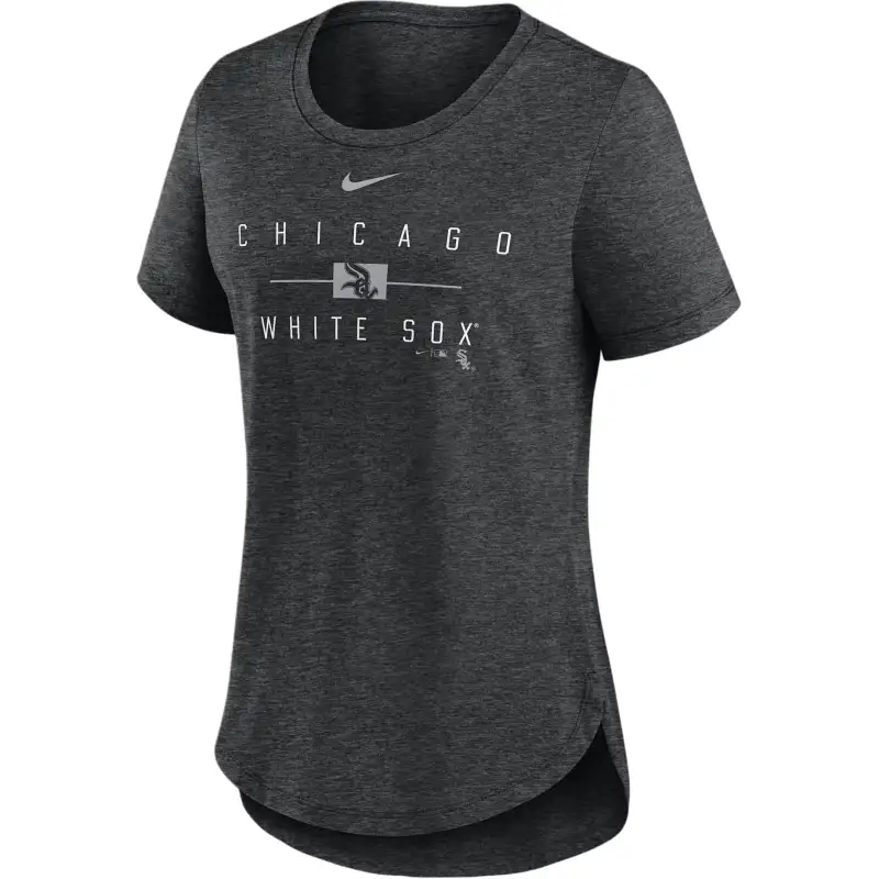 Nike Chicago White Sox Knockout Team Stack Women's Nike Mlb T-Shirt