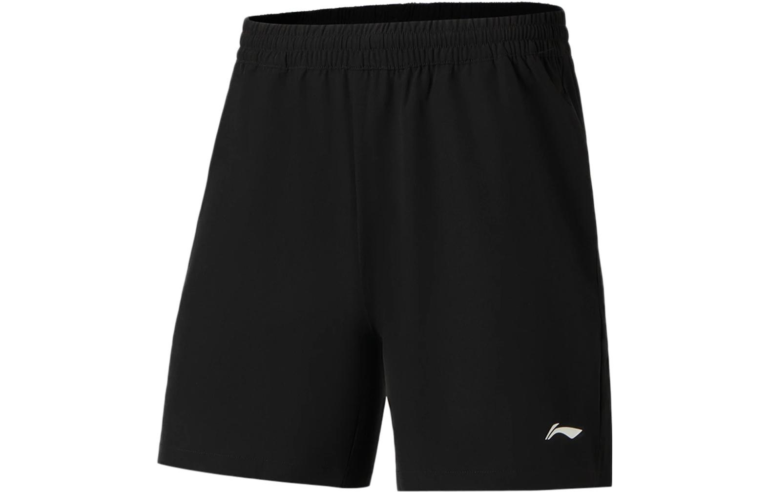 Li Ning Table Tennis Collection Sports Shorts Men’s Black Moderate