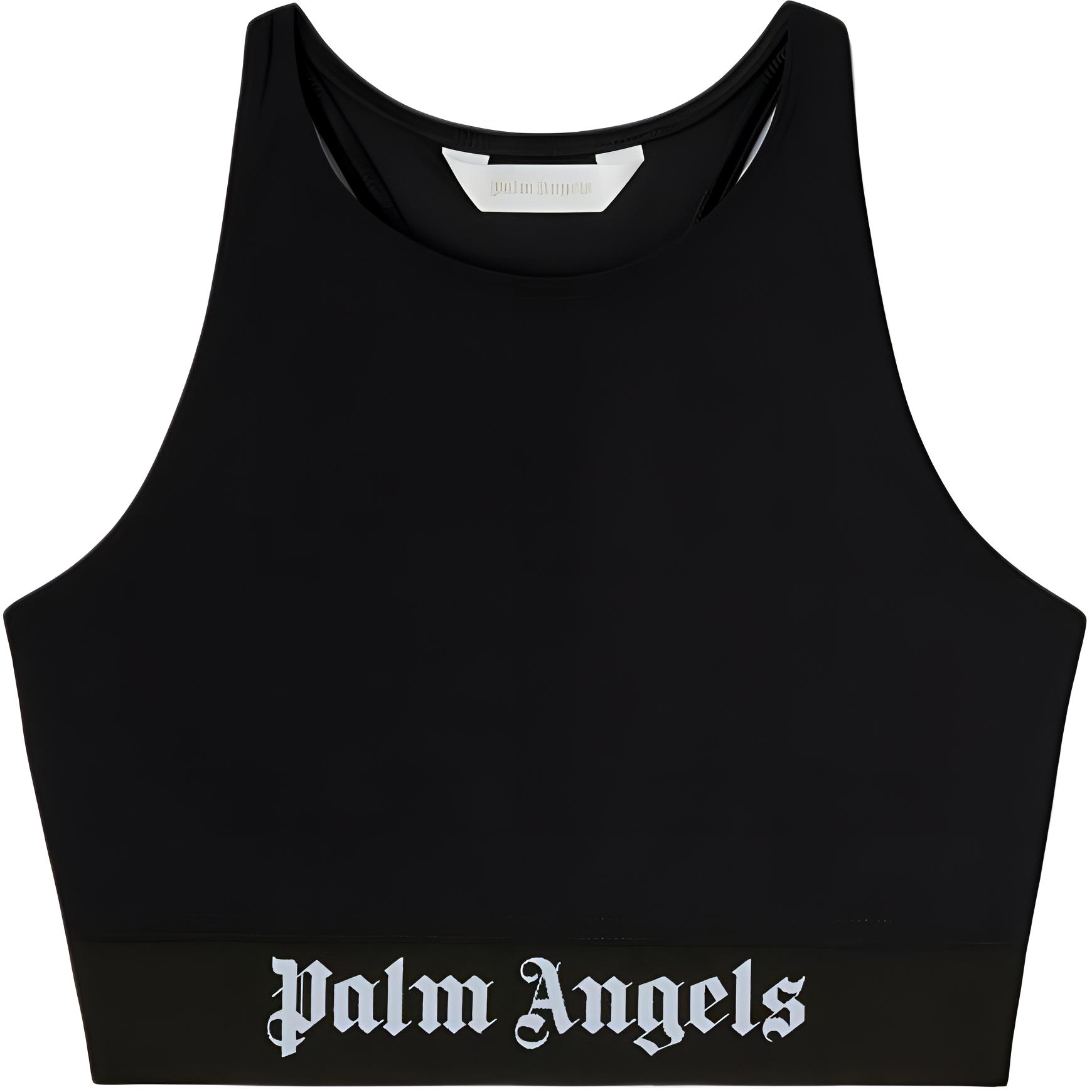 Женская майка PALM ANGELS (черная)
