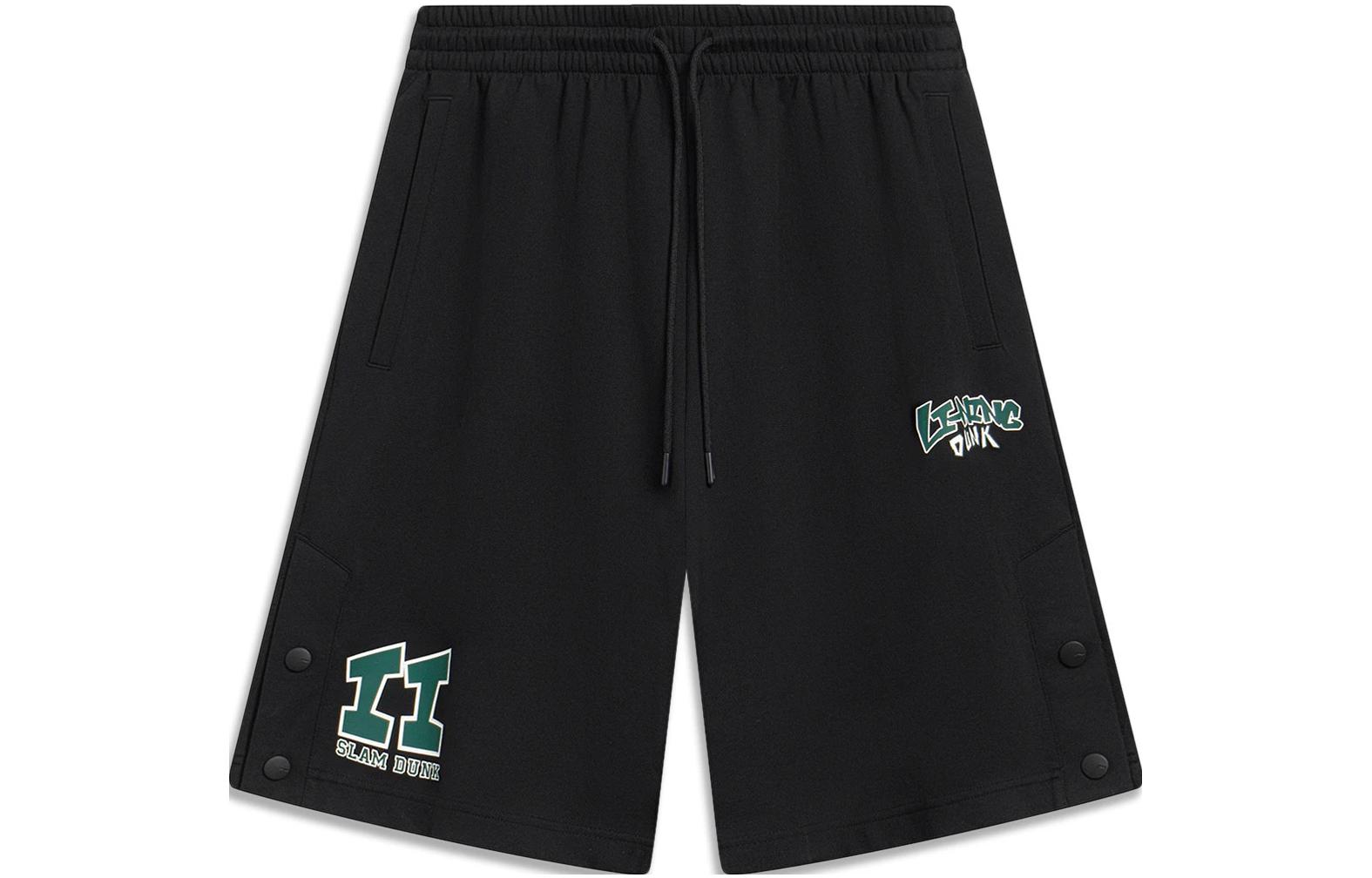 Li Ning Sports Fashion Collection Sports Shorts Unisex Black