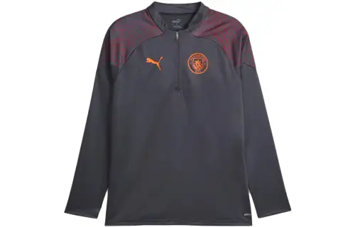 PUMA Manchester City Football Soccer Jersey Men's Dark Gray