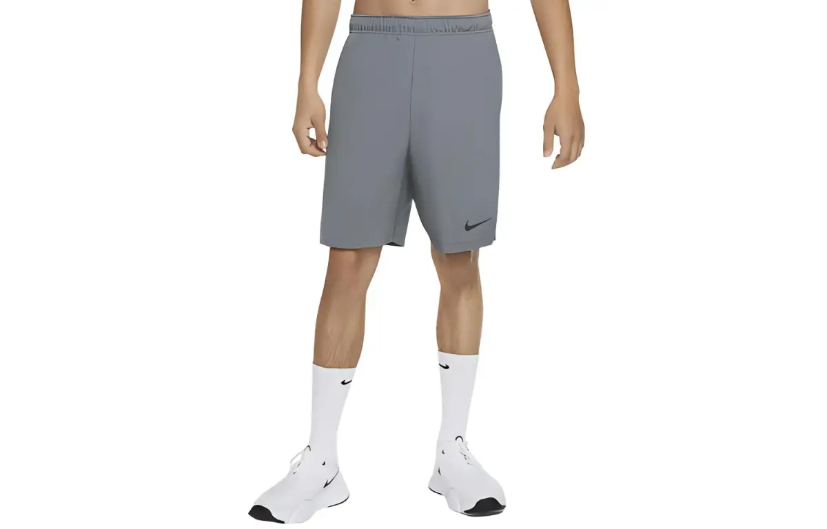 Nike Sports Shorts Men's Smoke Gray Moderate Straight Fit Pants