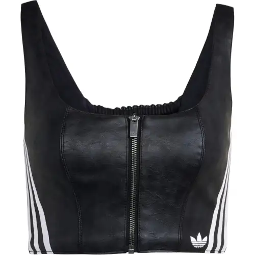 Adidas Originals Adilenium Season 3 Vintage Faux Leather Top