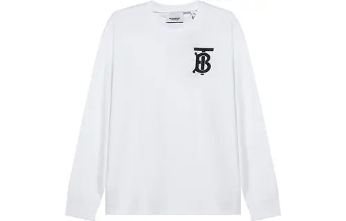 Burberry Monogram Motif L/S T shirt White