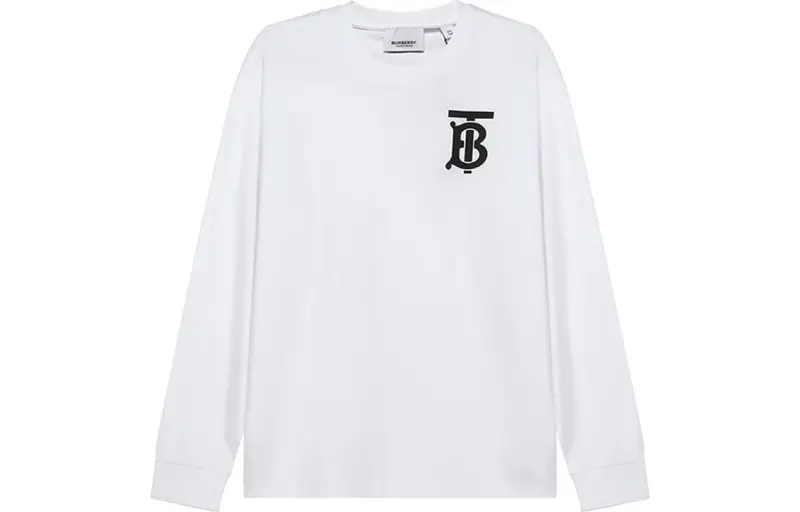 Burberry Monogram Motif L/S T shirt White