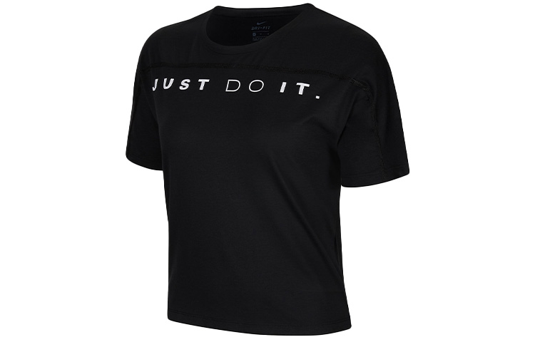 Женская футболка Nike Dri-FIT (черная)