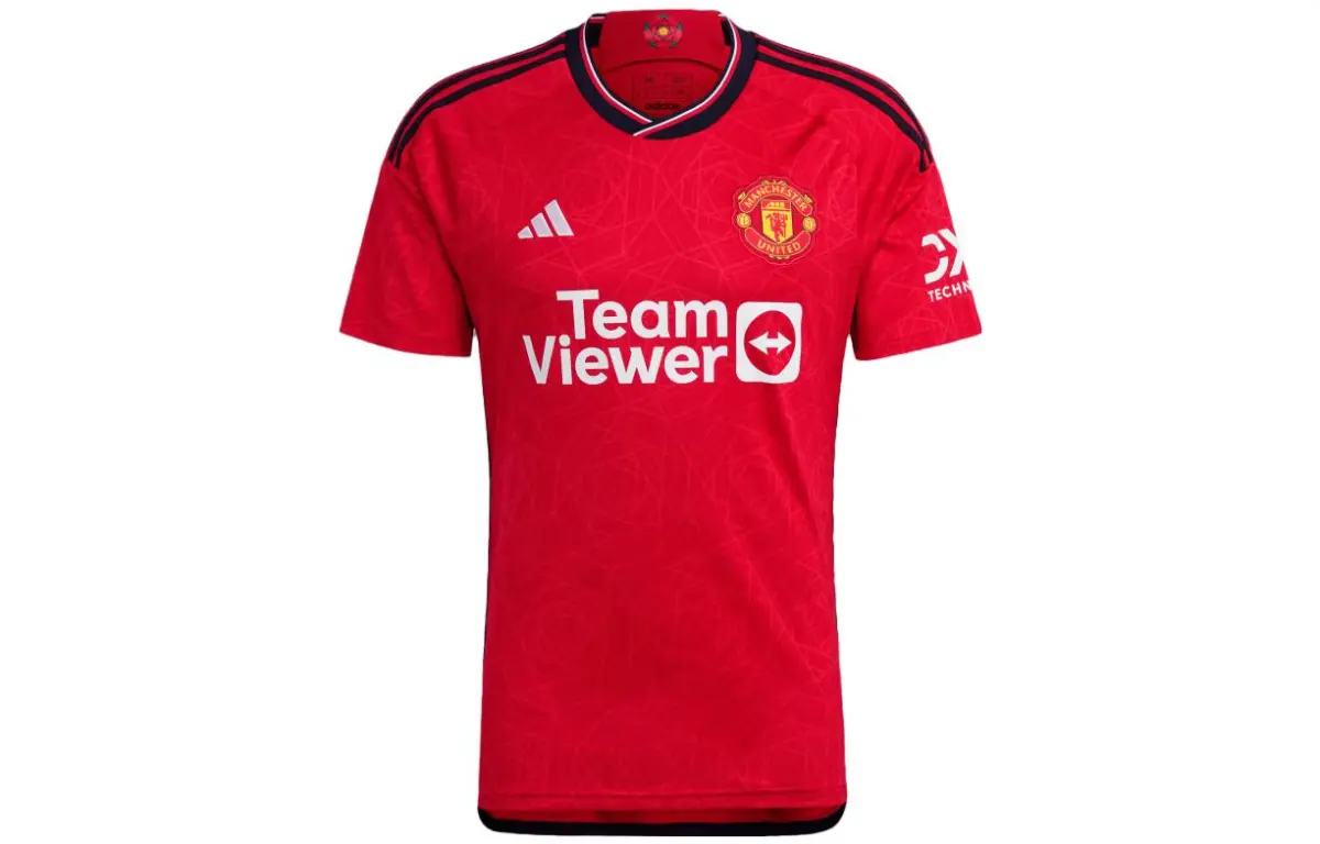 Adidas Manchester United Manchester United Home Soccer Jersey Men's Red