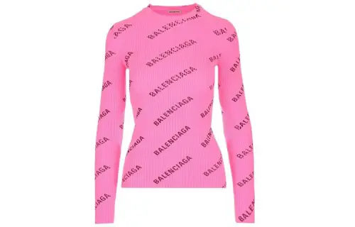 Balenciaga T Shirt Women's Pink