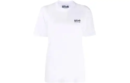 Golden Goose Logo Printed Crewneck T-Shirt