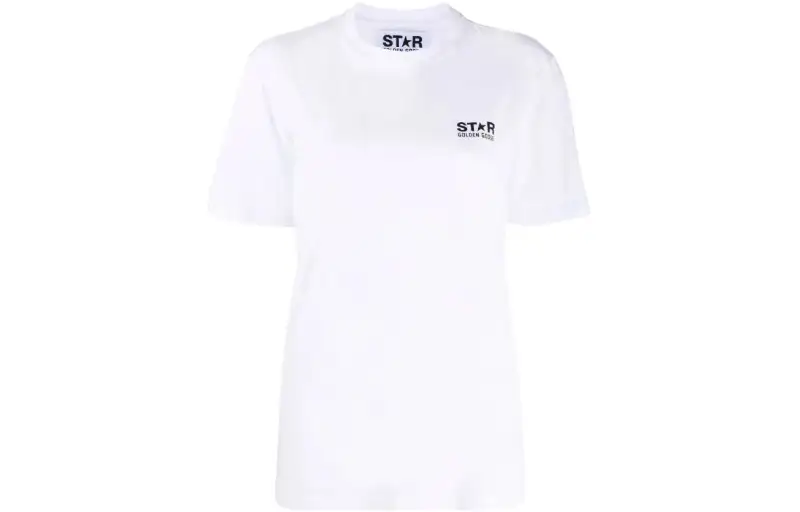 Golden Goose Logo Printed Crewneck T-Shirt