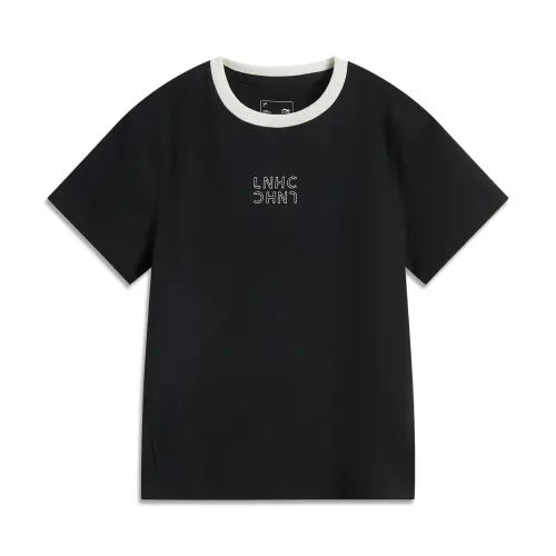 Li Ning Sports Life Collection T Shirt Women's Black