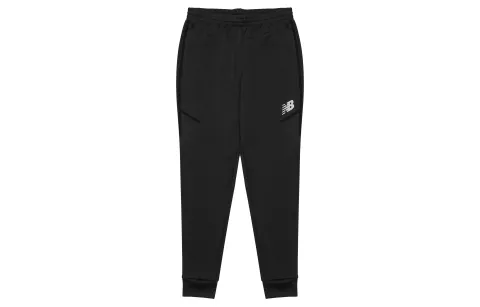 New Balance Mens Logo Jogger Pants Black