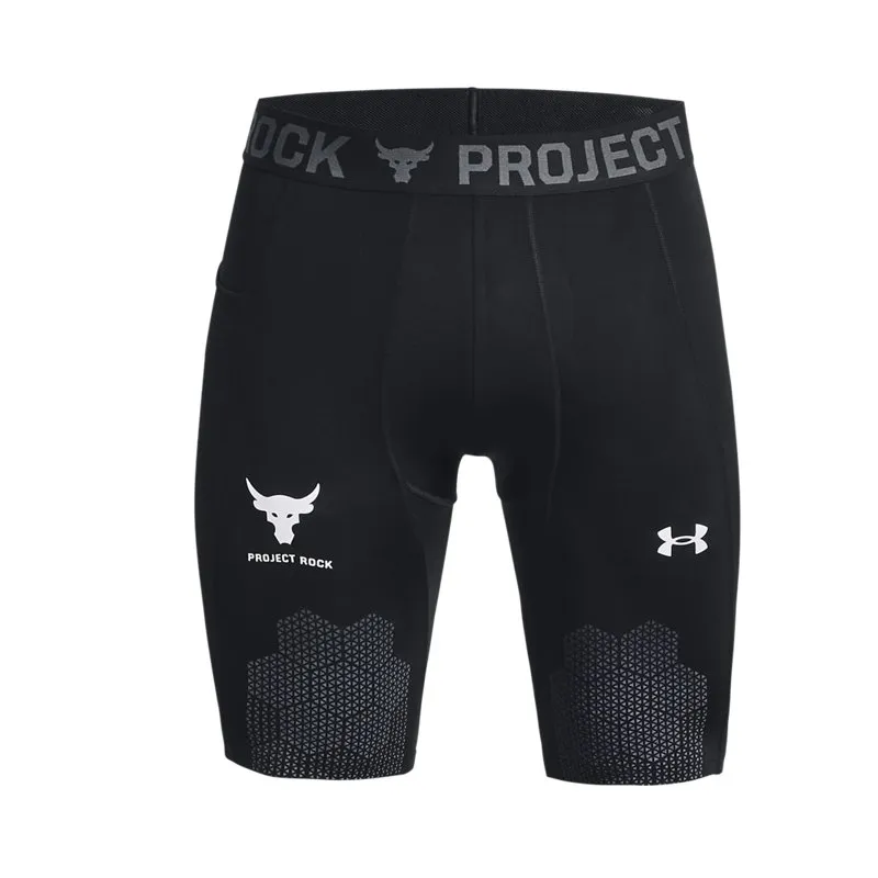 Under Armour Project Rock Sports Shorts Men's Black Moderate