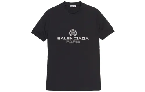 Balenciaga T Shirt Women's Black Regular Fit