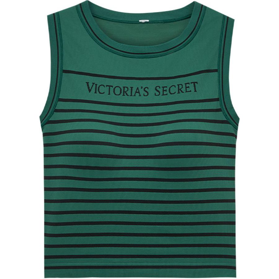 Женская футболка Victoria's Secret (зеленая)