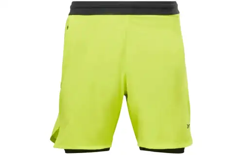 Reebok SPEED 3.0 TWO in ONE SHORTS Sports Shorts Men's Yellow