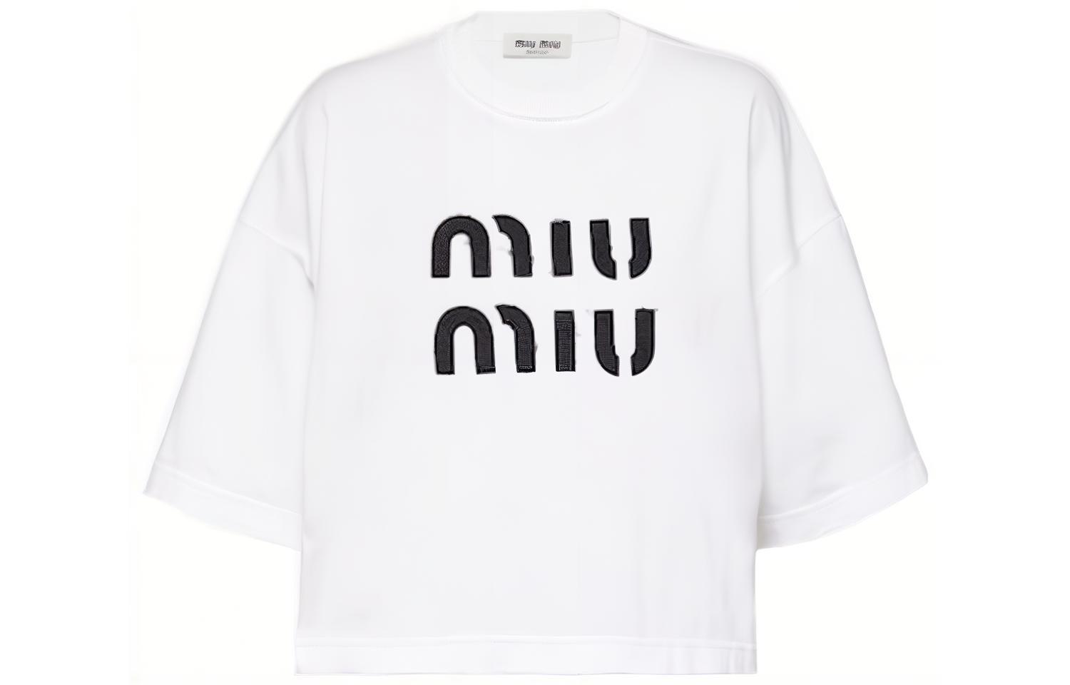 Женская футболка MIU (белая)