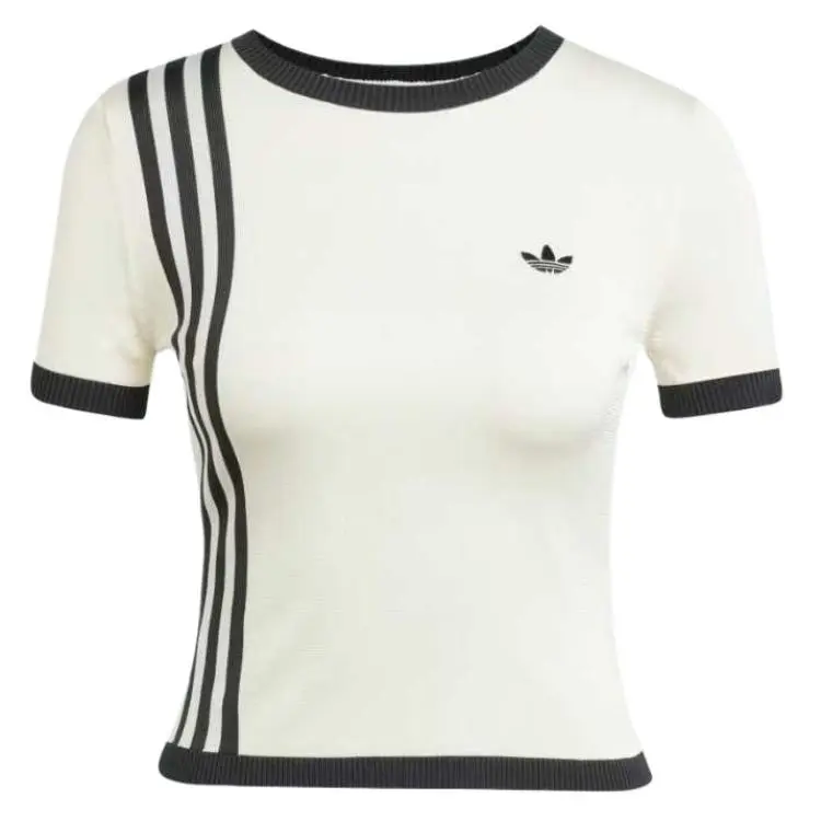 Adidas Originals knitted 3-stripes T-shirt
