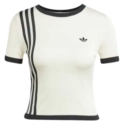 Adidas Originals knitted 3-stripes T-shirt