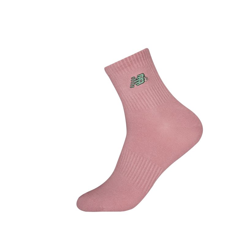 New Balance SS25 Crew Socks Unisex 1 Pack Pink