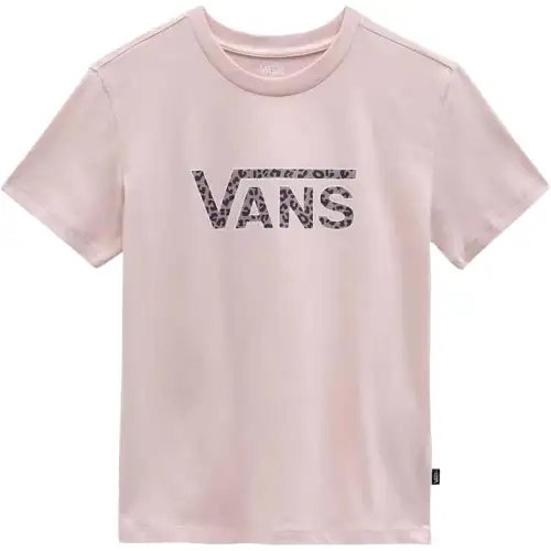 Vans T Shirts Women's Pink Crew Neck