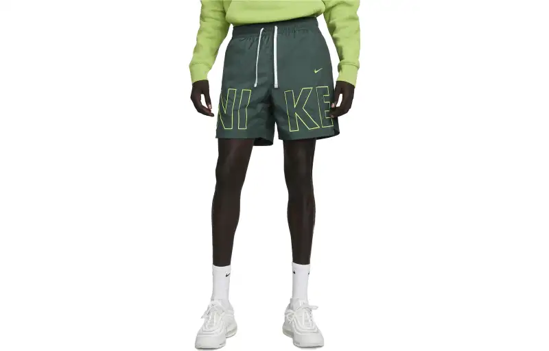 Nike Sports Shorts Men's Green Moderate