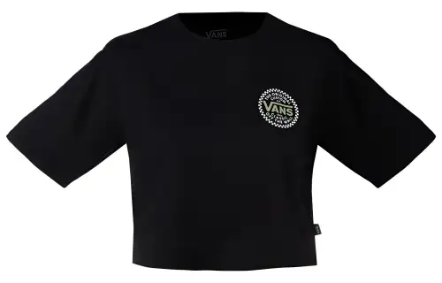 Vans PROCHECTED T Shirts Women's Black Crew Neck Moderate Other