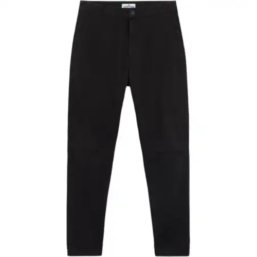 STONE ISLAND Logo Patch Elastic Waist Pants