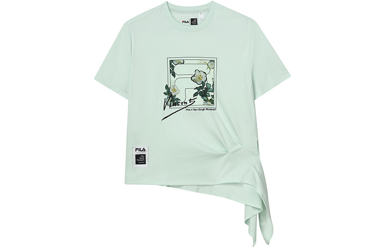 FILA x FANGAOBOWUGUAN,LIANMINGKUAN T Shirt Women's Cyan ? Green