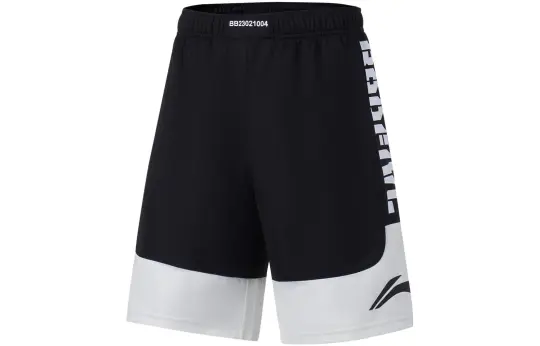 Li Ning Sports Shorts Men's Black Ivory Moderate