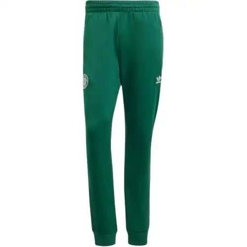 Adidas Originals Essential CELTIC FC ESSENTIALS TREFOIL TRACK PANTS Casual Pants Men's Preppy Green
