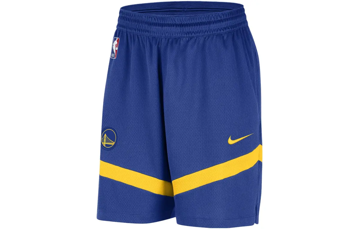 Nike Basketball Shorts Golden State Warriors Men's Dark Blue