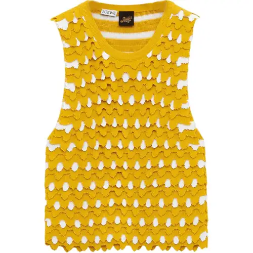 LOEWE Paula's Ibiza SS25 Tank Top Women's Yellow