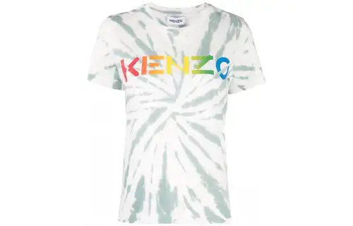 【Previous SeasonReplicated_PM】logo-print tie-dye T-shirt