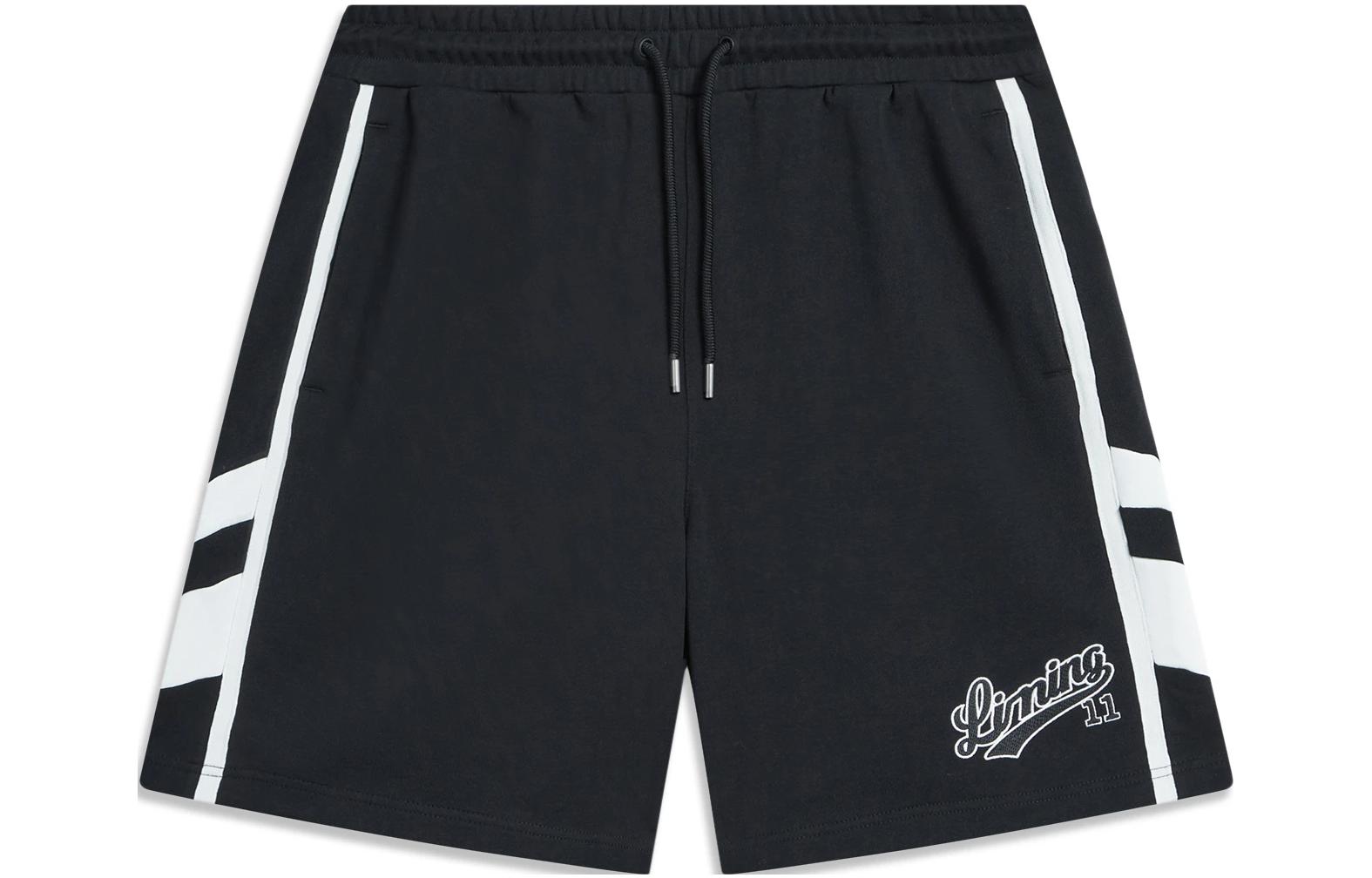 Li Ning Sports Life Collection Sports Shorts Men’s Black