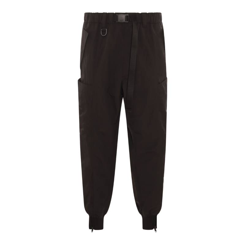 Y-3 crinkled track pants