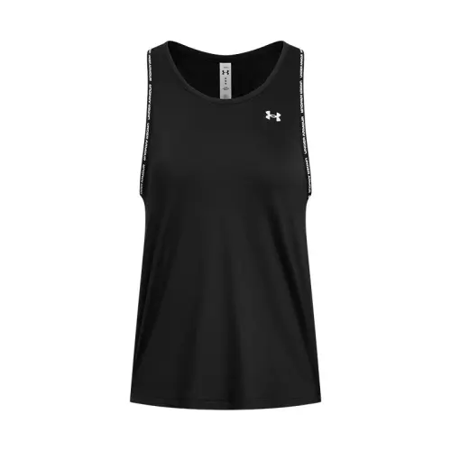 Under Armour KnockoutTech SS25 Tank Top Women's Black/White