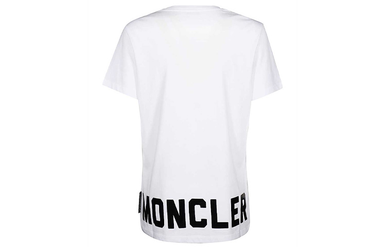 Женская футболка Moncler (белая)