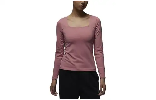 Jordan Regular Sleeve T Shirt Women's Stardust Red